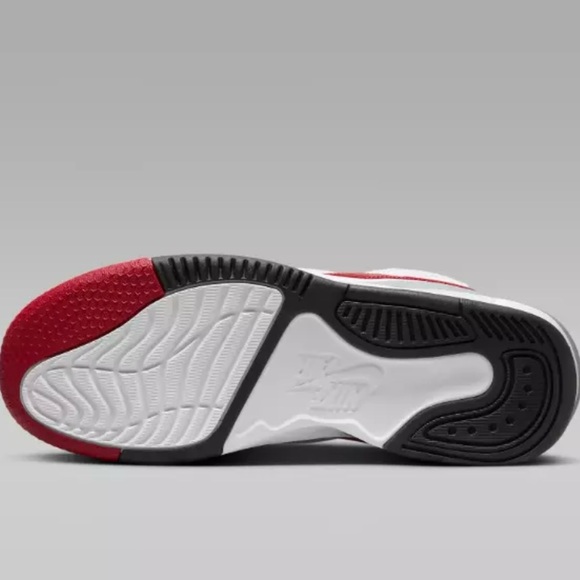 Nike Jordan Max Aura 5 Shoes 'White/Varsity Red' (DZ4353-101) Men’s 10.5 - Picture 6 of 13